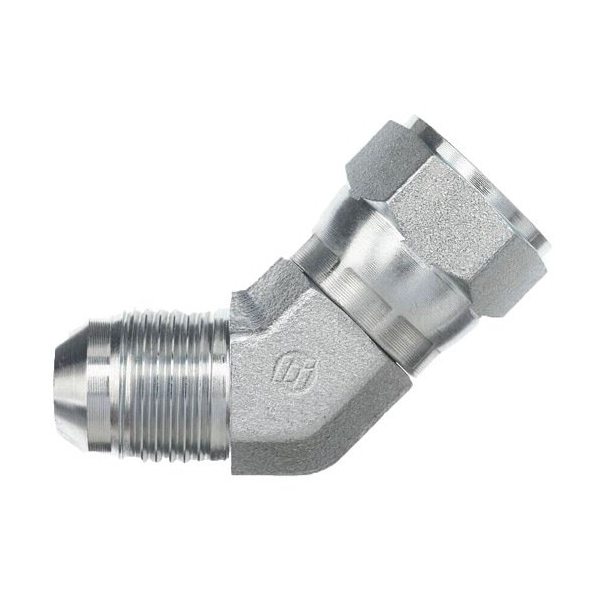Brennan Industries Tube Elbow, 45 Degree, Forged, 3/8 in. Tube Outer Diameter 6502-06-06-FG - main